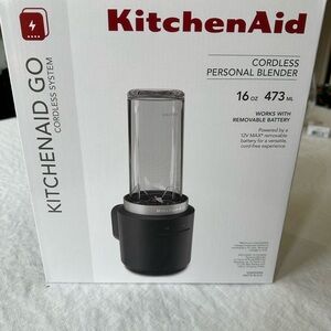 New in Box, KitchenAid Go cordless system personal blender